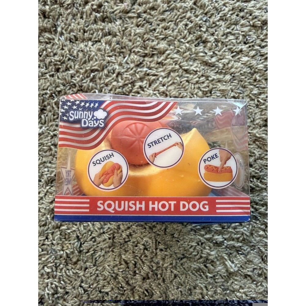 Sunny Days - Hot Dog Squish Viral Summer Squishy Toy New 2026 - Picture 2 of 3